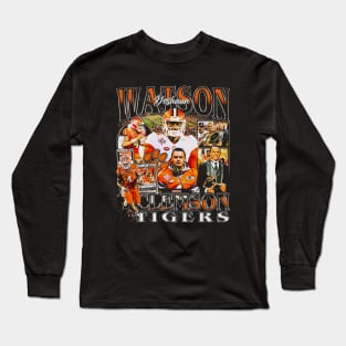 Deshaun Watson College Vintage Bootleg Long Sleeve T-Shirt